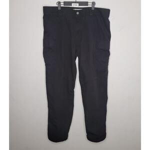 First Tactical Pants‎ Men 42x36 Cargo Double Knee Black Utility Ripstop Baggy
